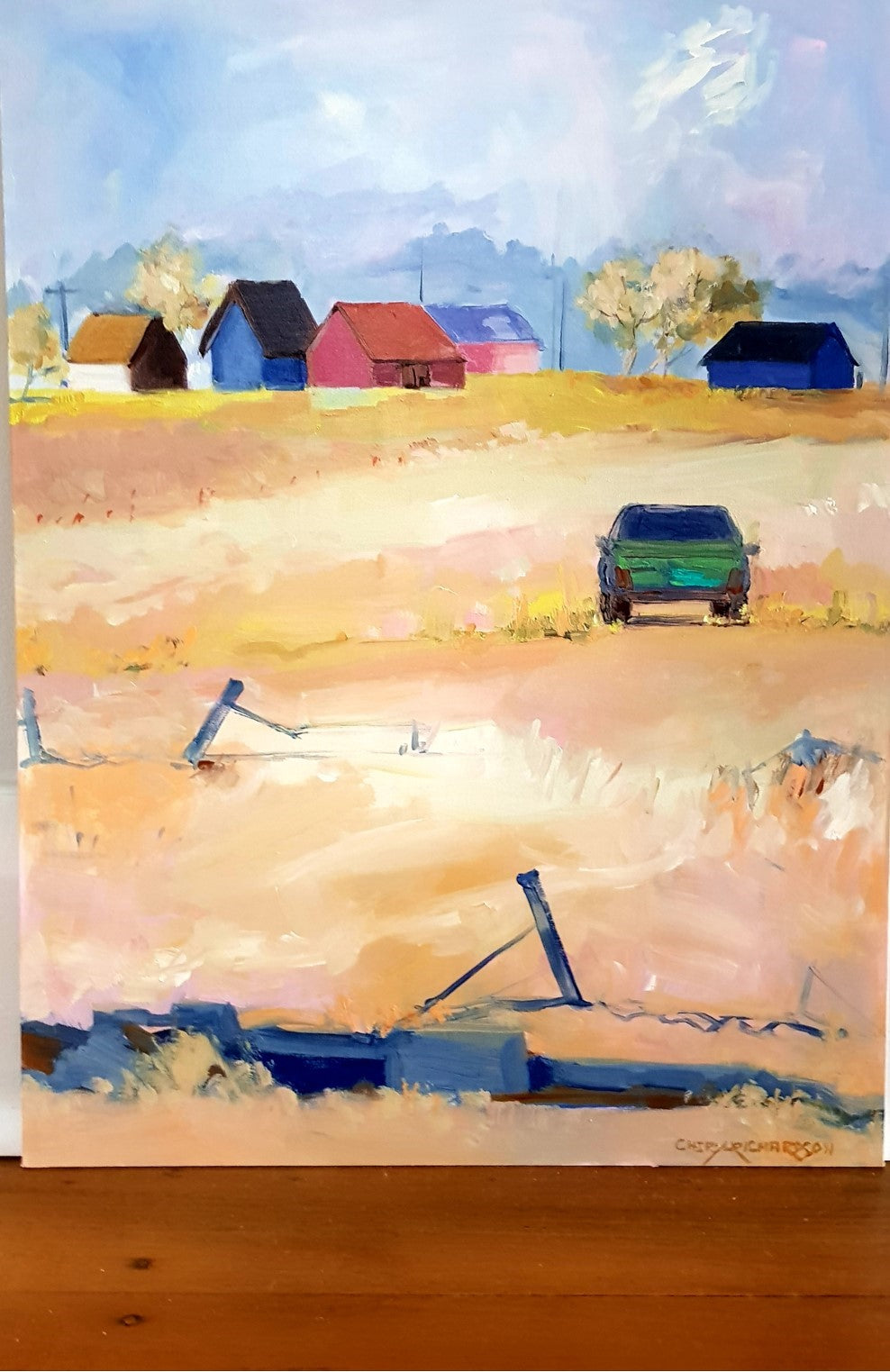 Cheryl Richardson - Parked In the Field