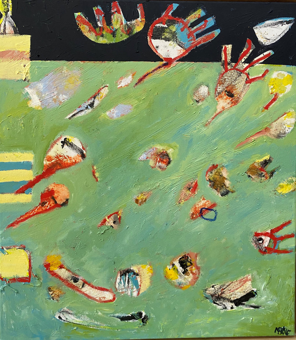 Margaret Delahunty Spencer - Floating Blue no.3