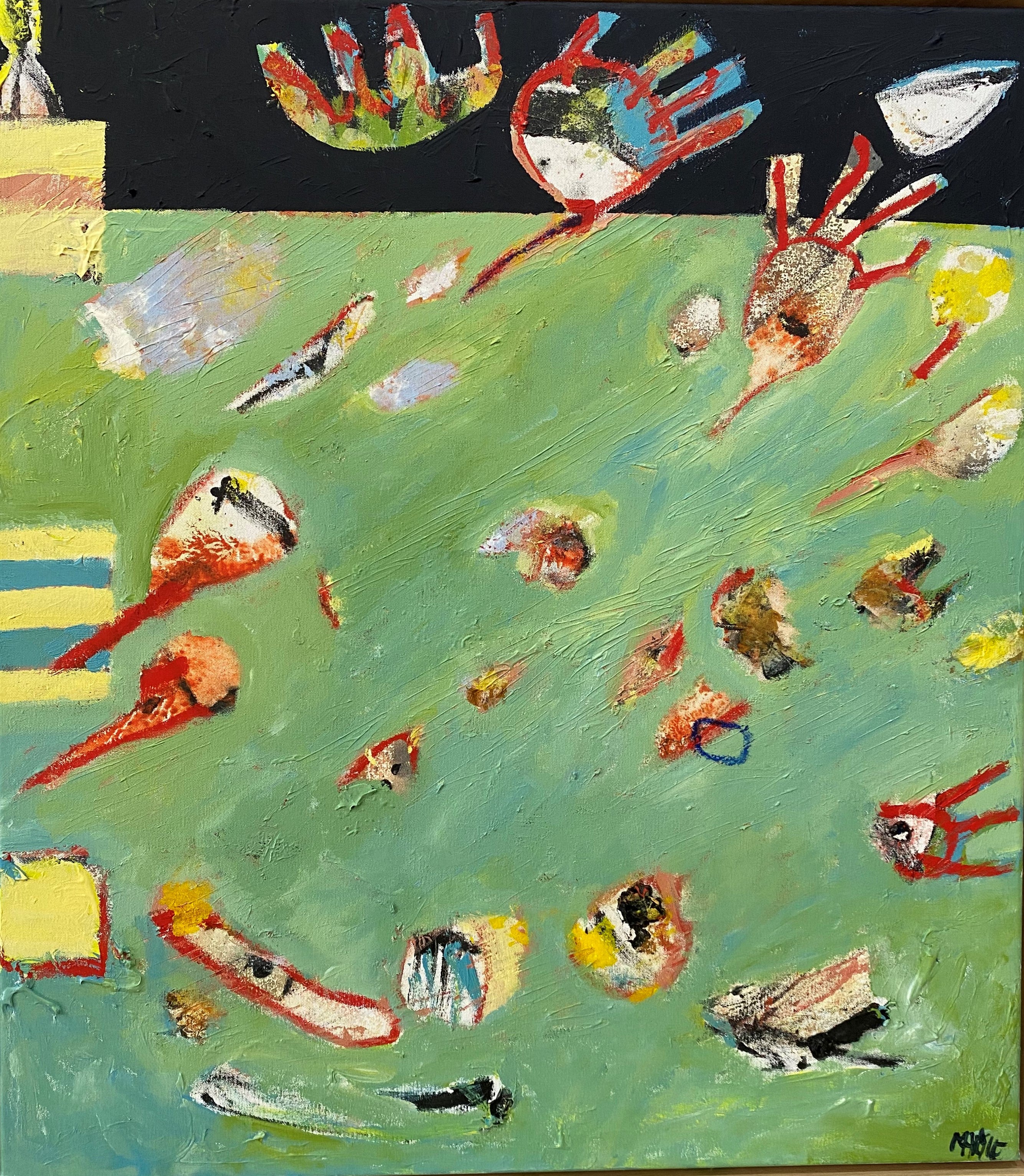 Margaret Delahunty Spencer - Floating Blue no.3