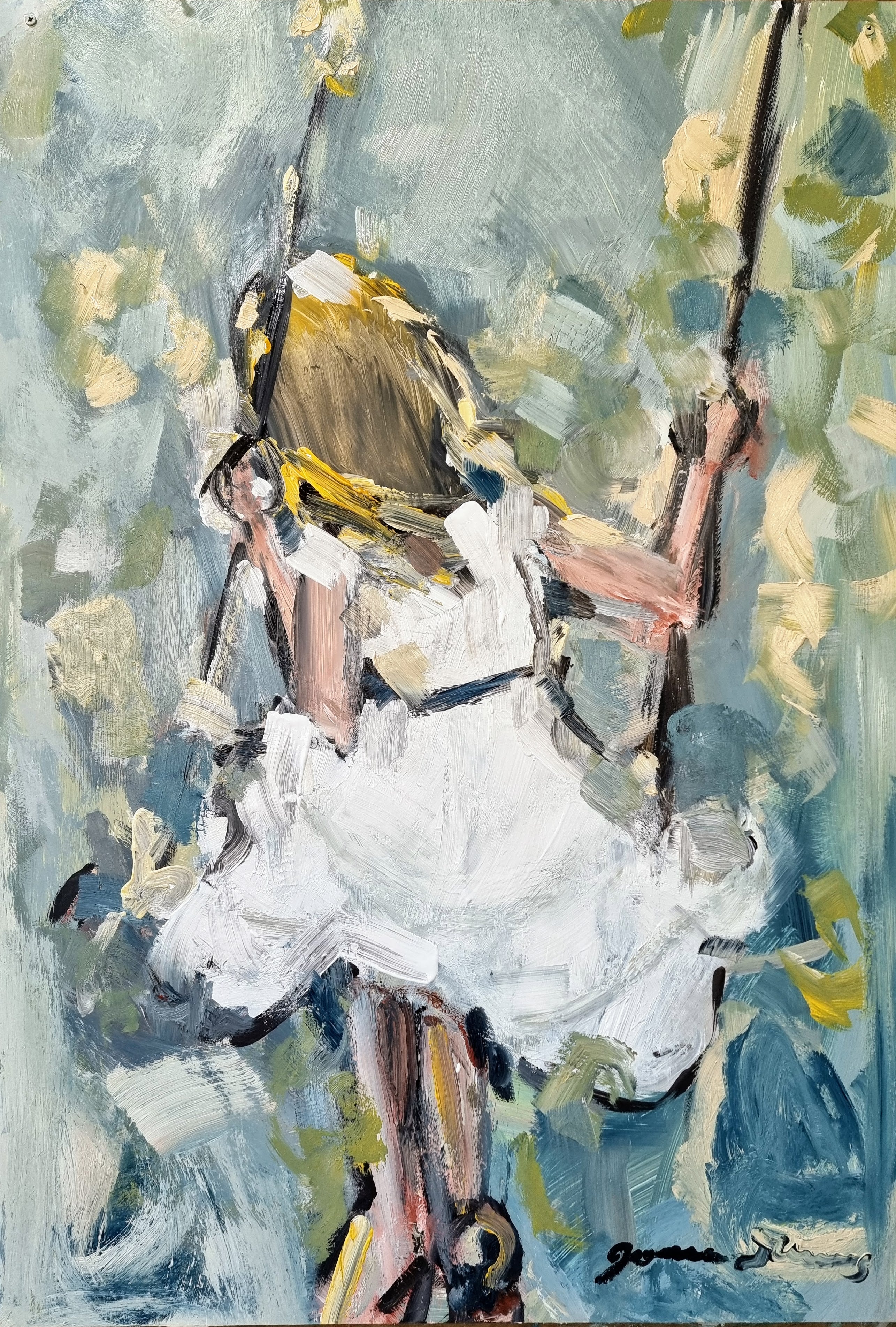 Joanna Davies - Garden Swing