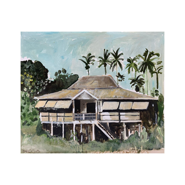 Ingrid Haughton - House Steamships, Papua New Guinea, 1950