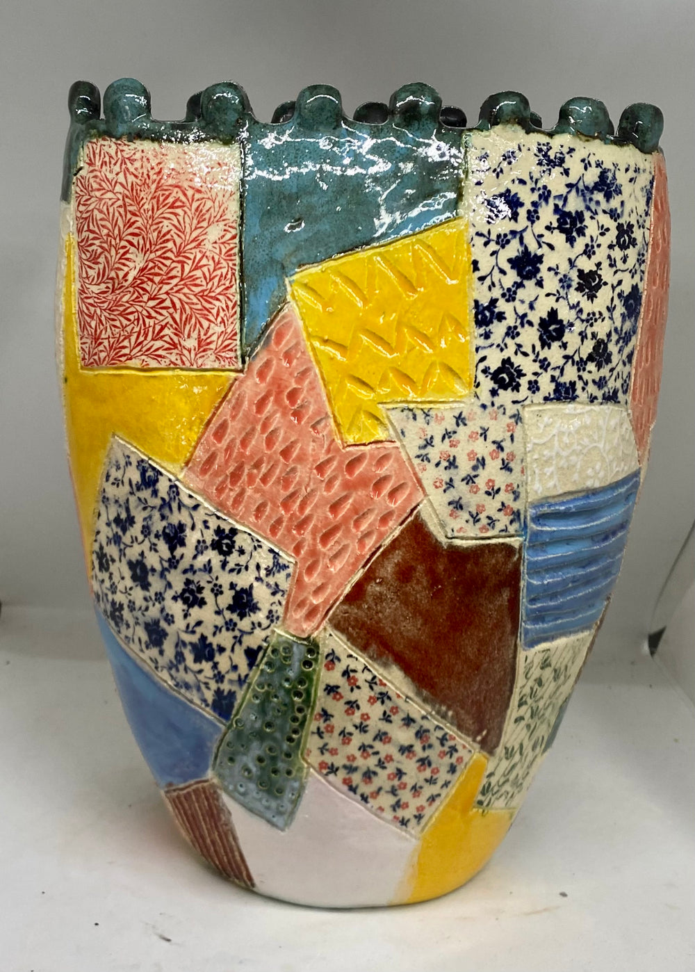 Karen Gray - Patchwork Vessel I