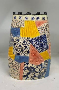 Karen Gray - Patchwork Vessel II
