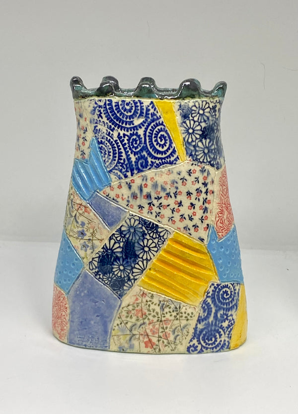 Karen Gray - Patchwork Vessel IV