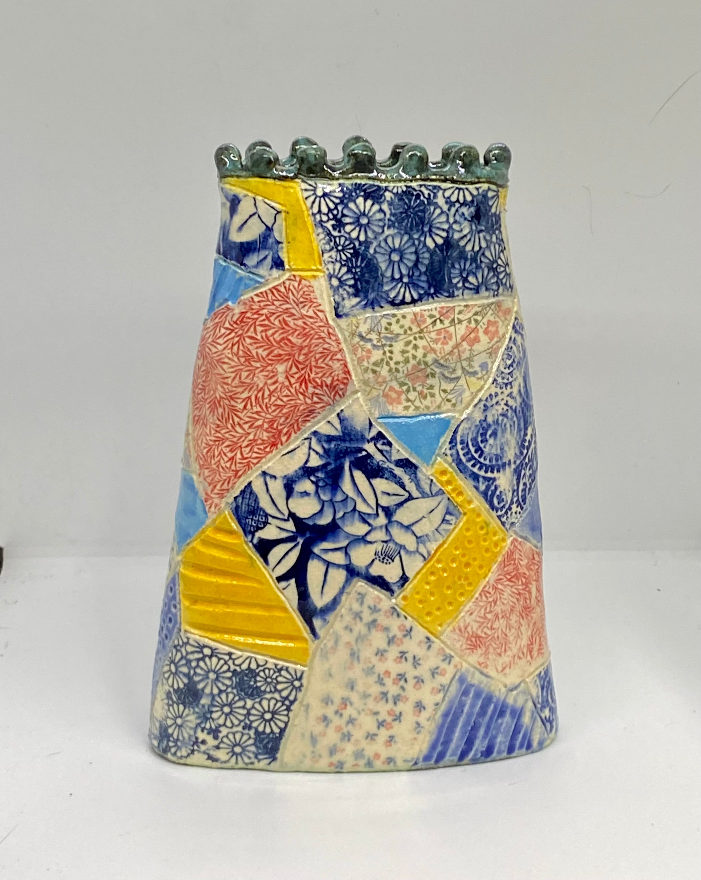 Karen Gray - Patchwork Vessel V