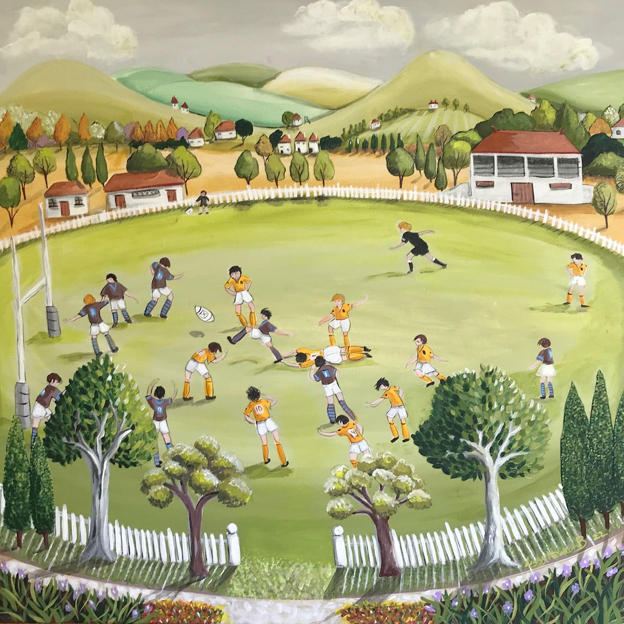 Lizzy Newcombe - Last tackle of the day