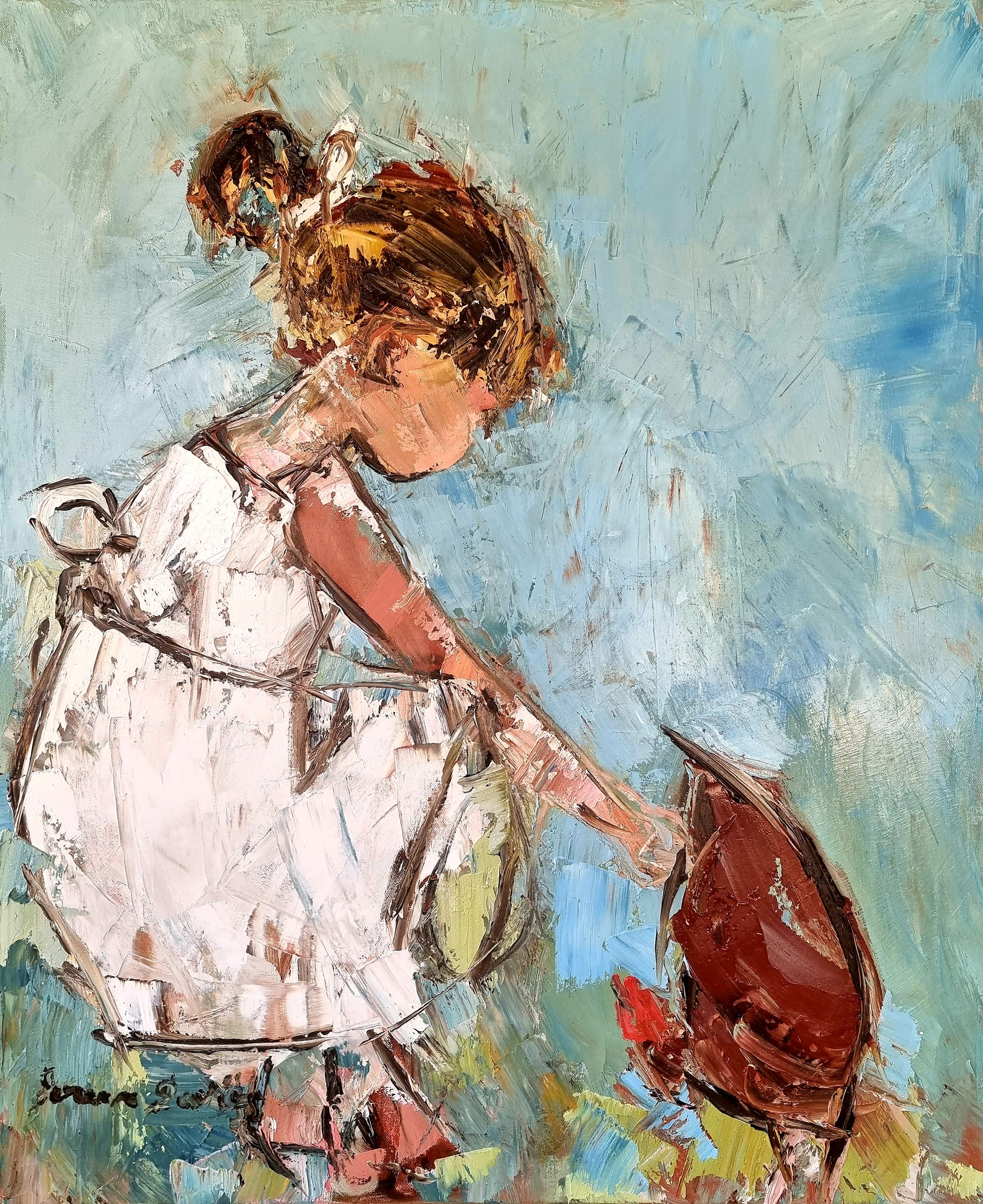 Joanna Davies - Little red hen