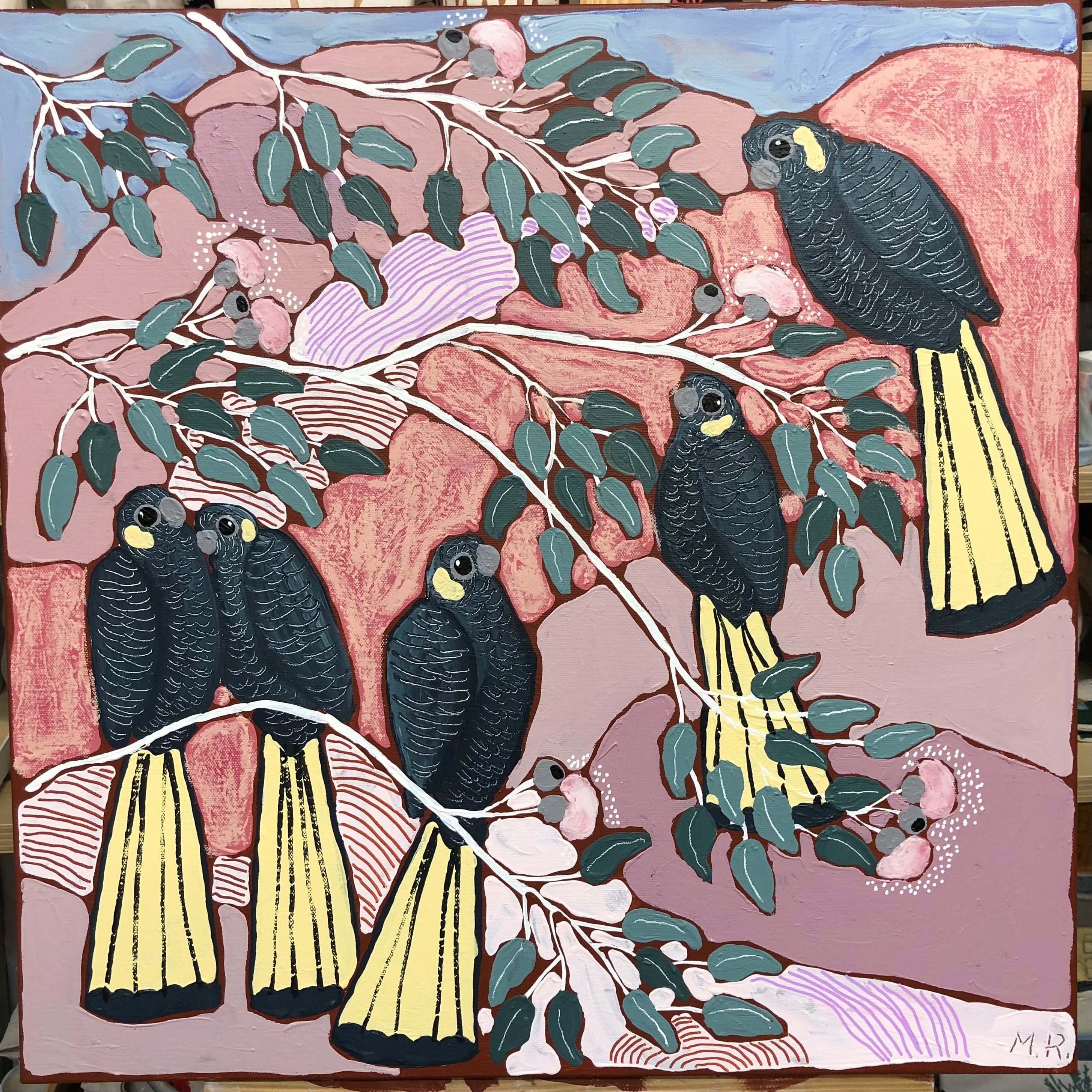 Hannah Goggs | The Moody Rabbit - My sweet violet