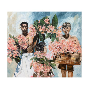 Ingrid Haughton - Frangipanis in Port Moresby