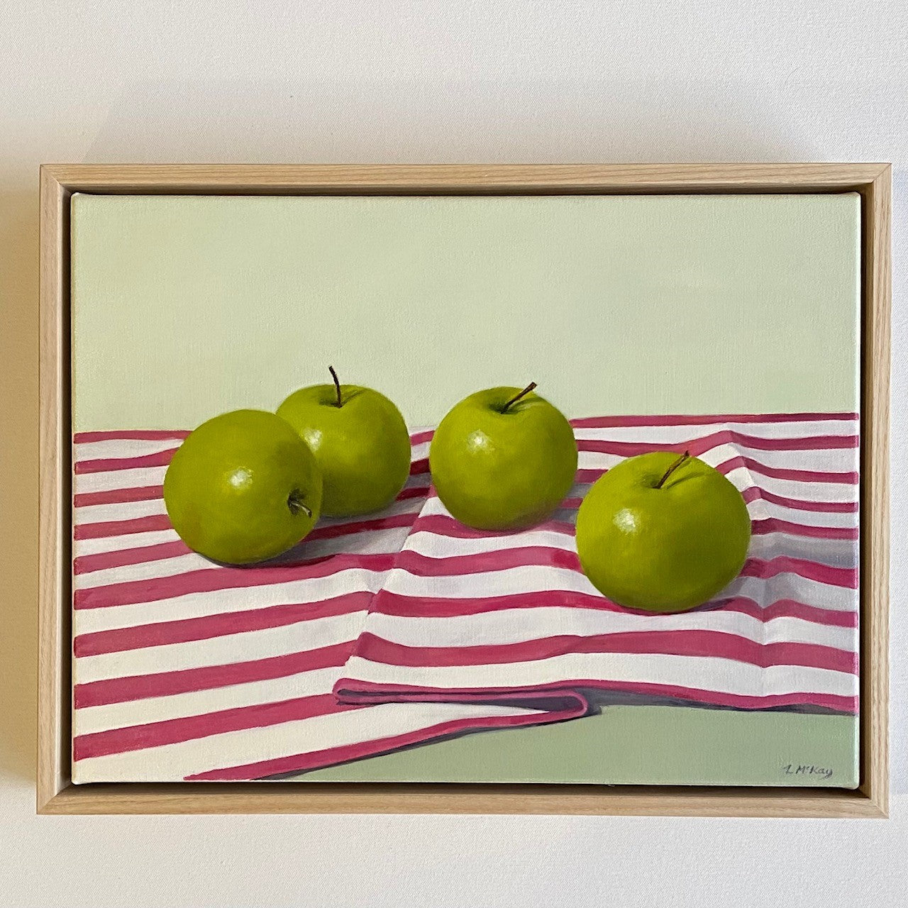 Lynda McKay - Green on Pink