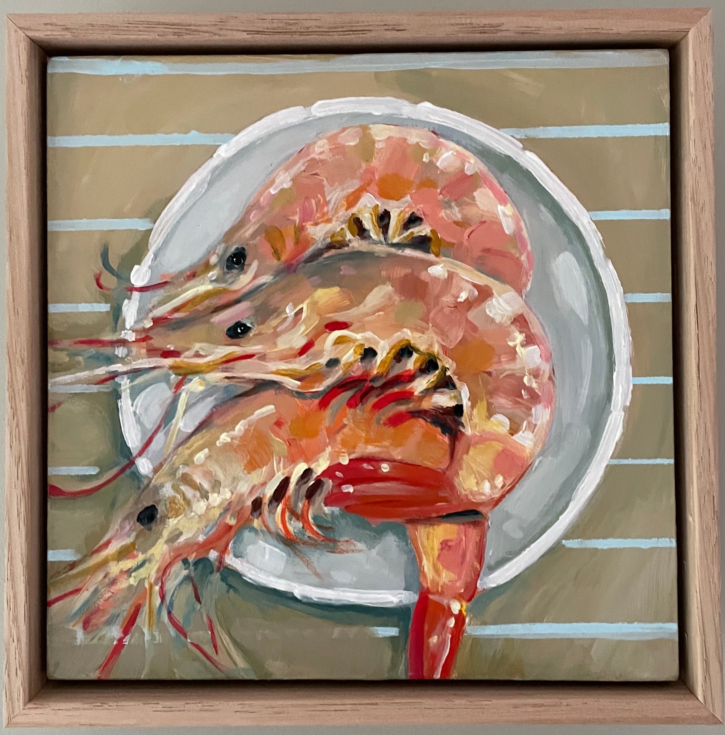 Kim Bizo - Prawns on plate