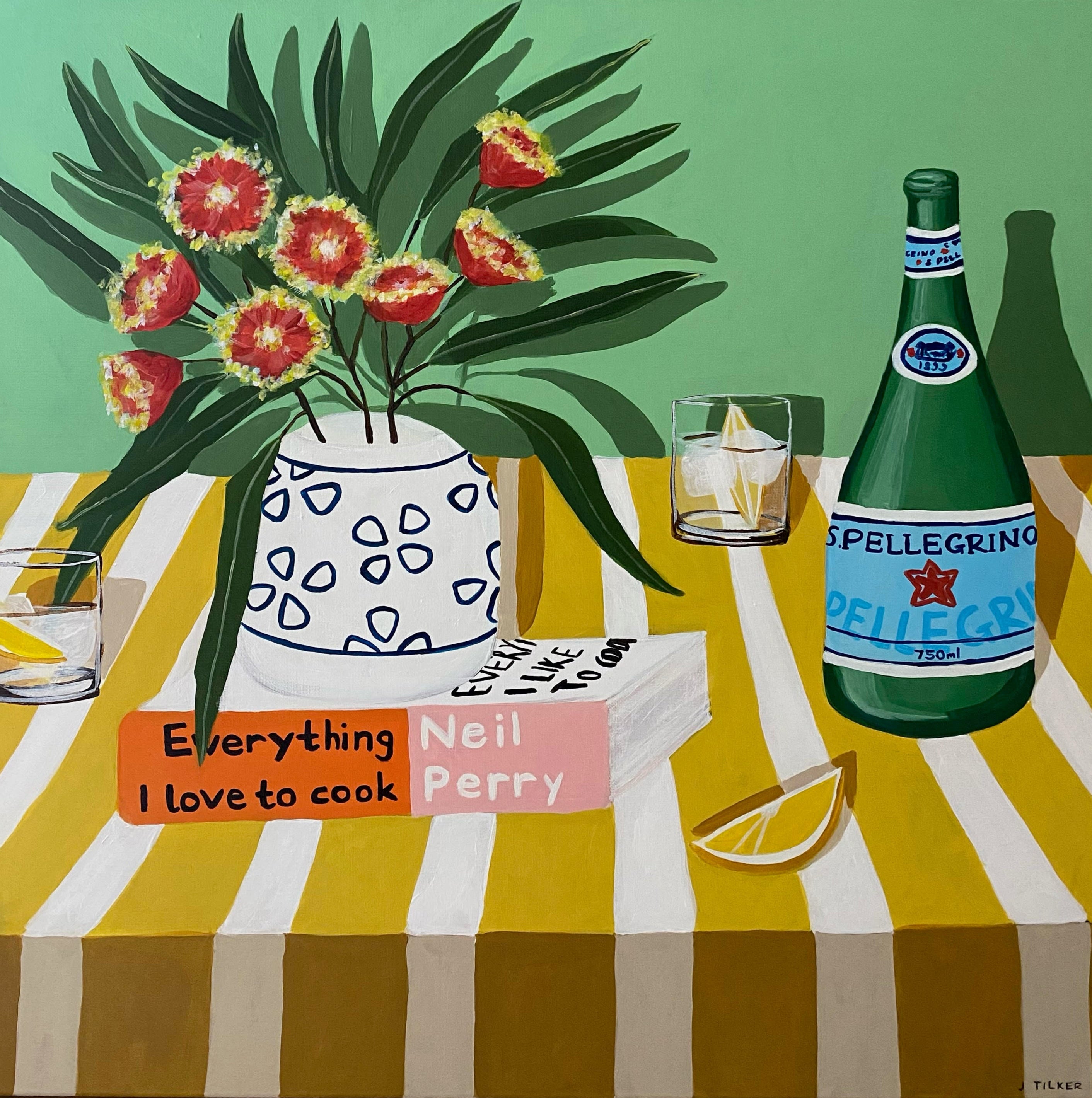 Jo Tilker - Sparkling lemon and dinner ideas