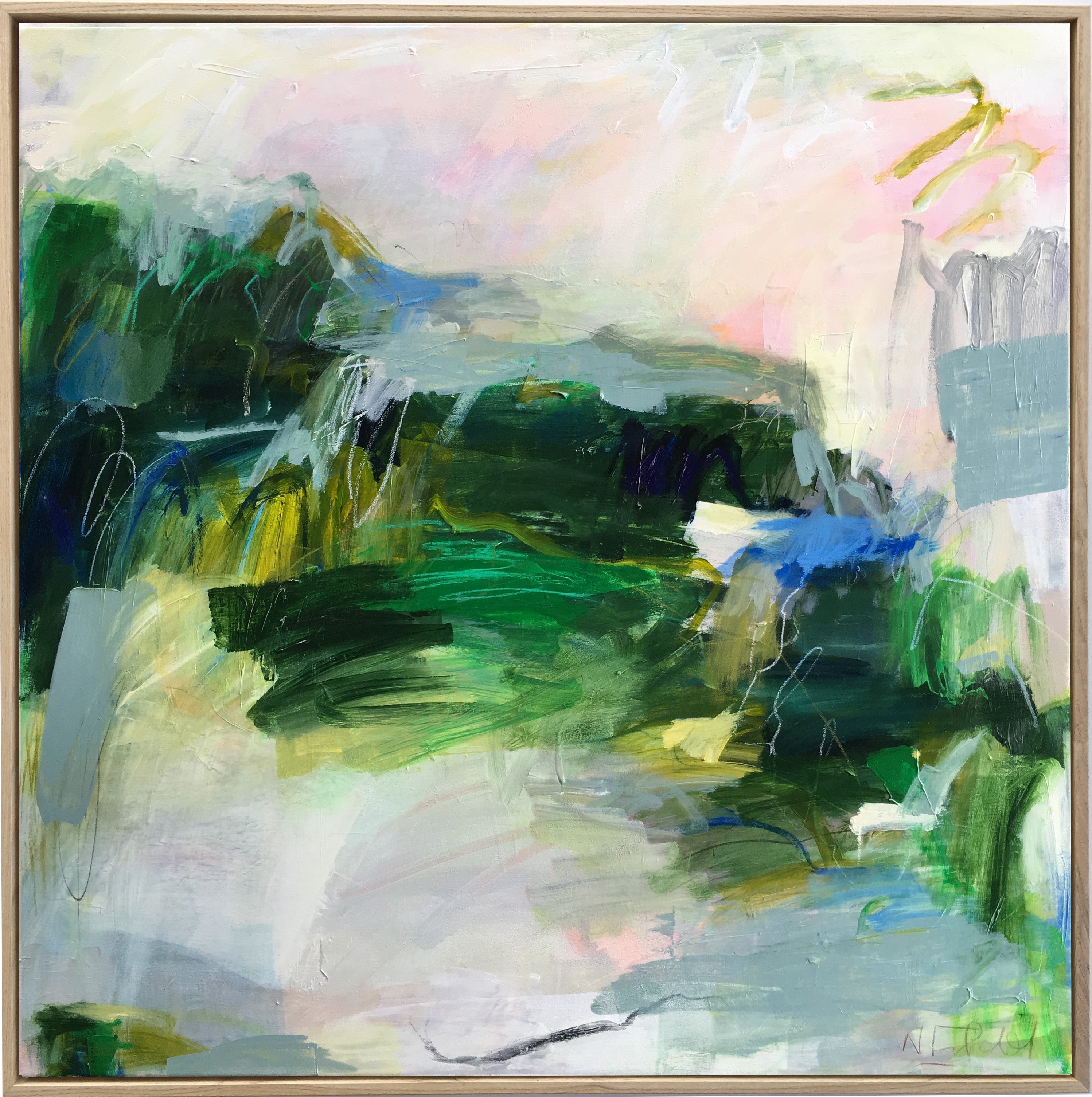 Nicole Fearfield - Spring Greens II