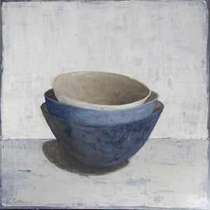 Karin Cutler - A stack of bowls