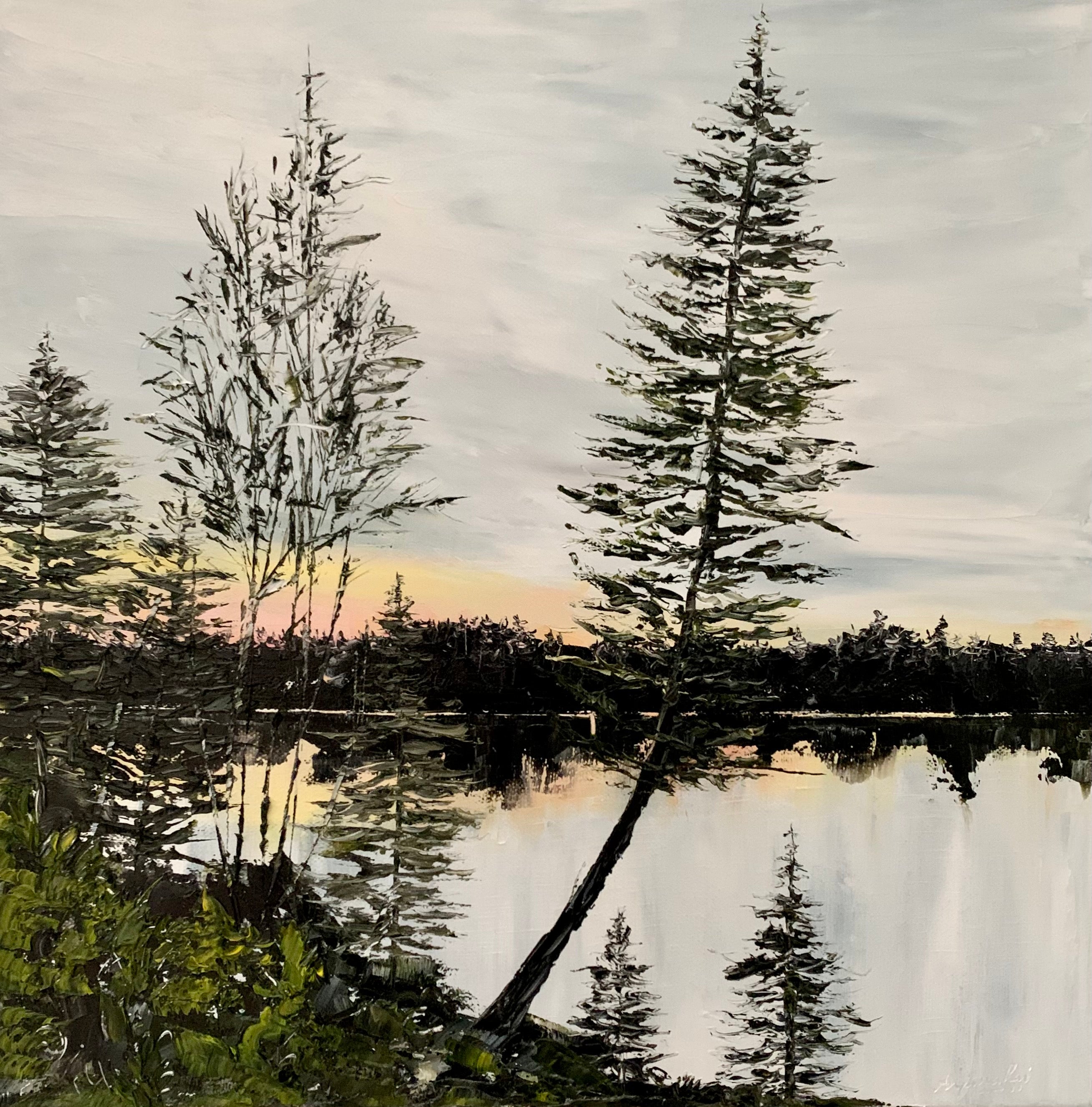 Anjana Rai - Sunset by the Lake