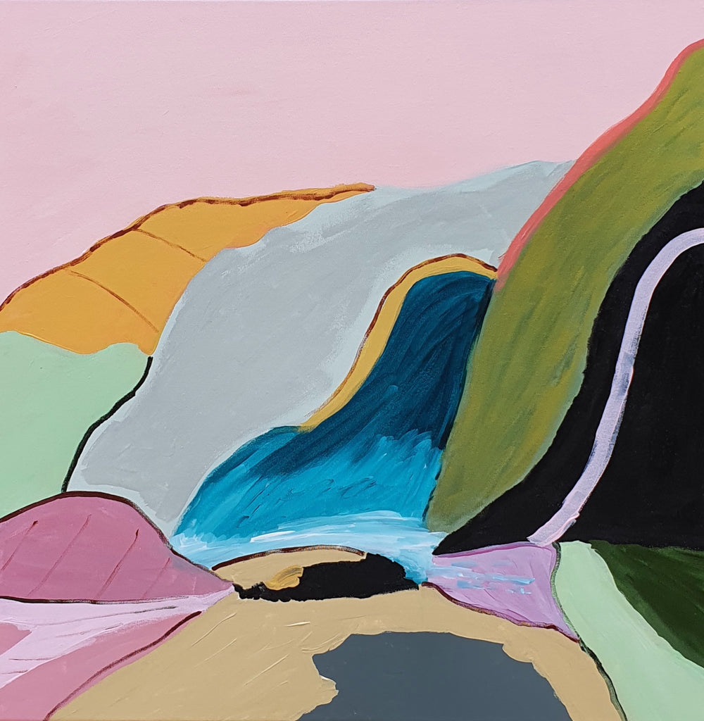 Alpana Rai - Undulating Landscape