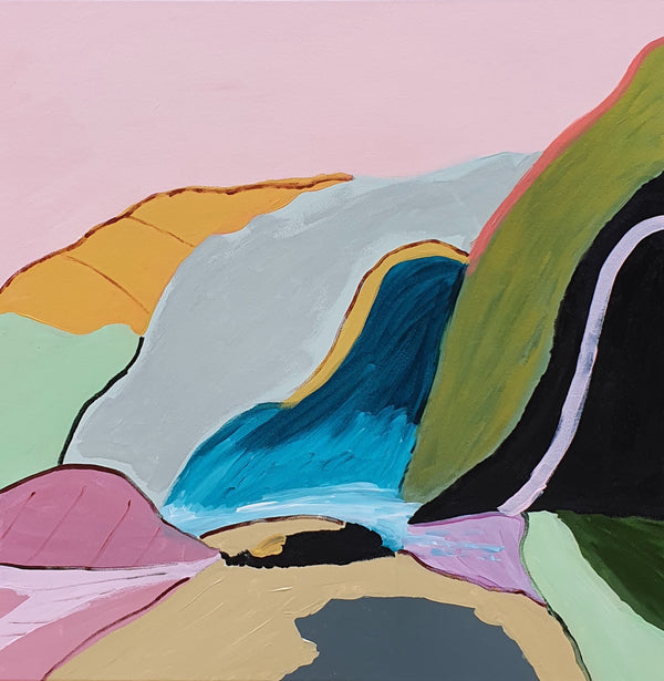 Alpana Rai - Undulating Landscape
