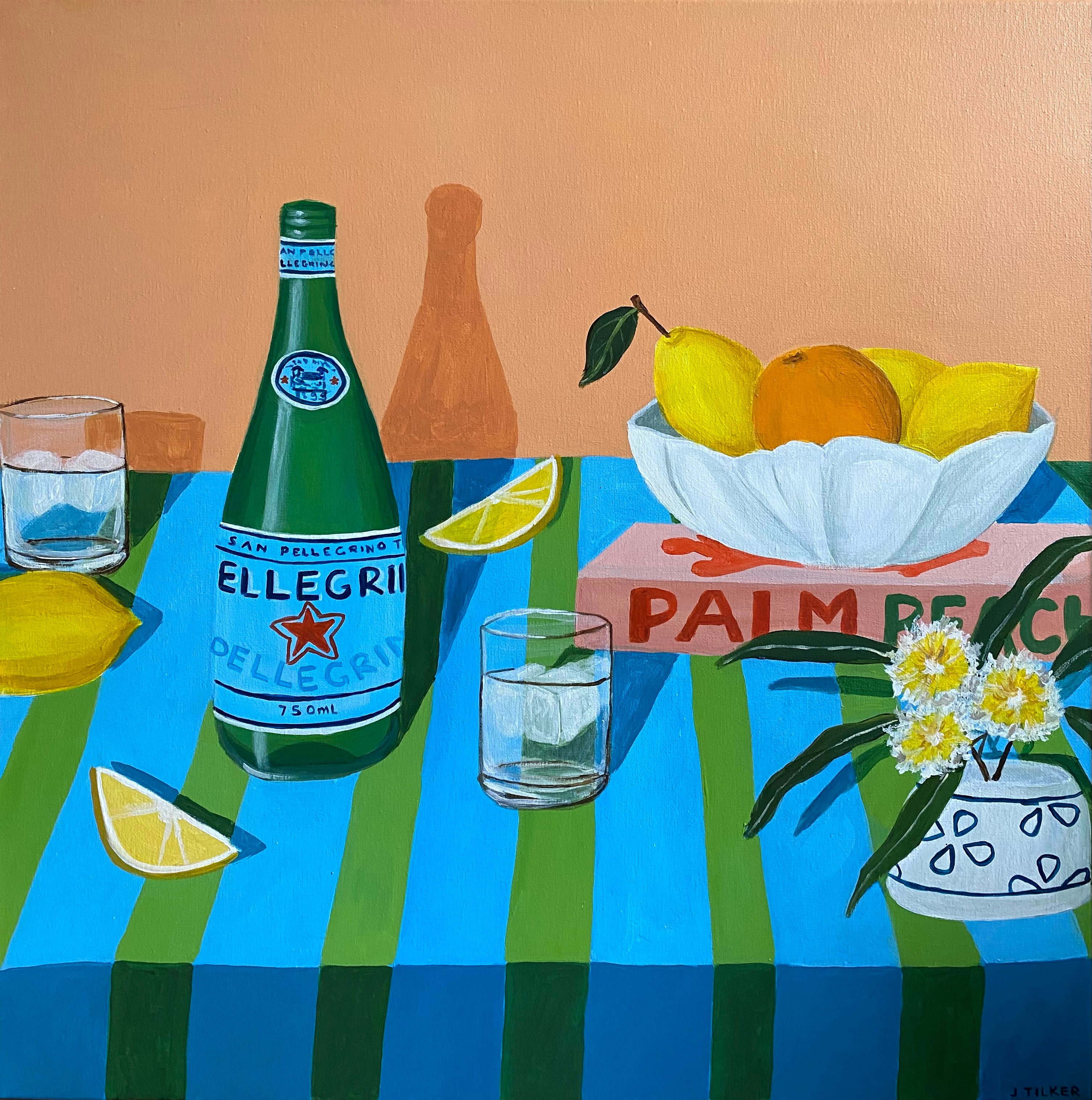 Jo Tilker - Bowl of citrus and sparkling water
