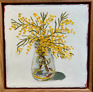 Leree Lindsay - Wattle in a norco bottle
