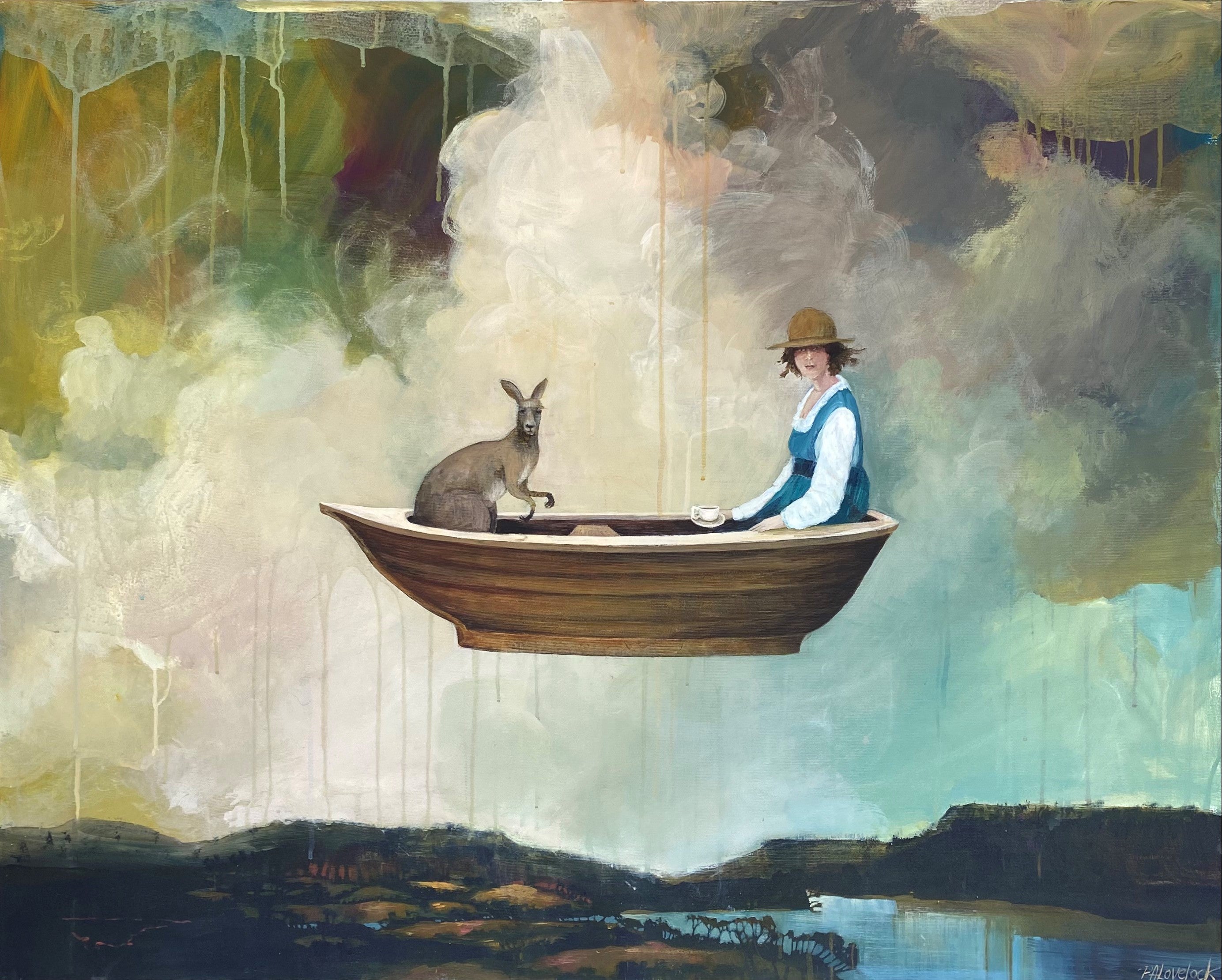 Penny Lovelock - The kangaroo and the teacup