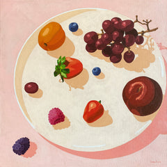 Yani Lenehan - Burgundy sunbathing on french vanilla
