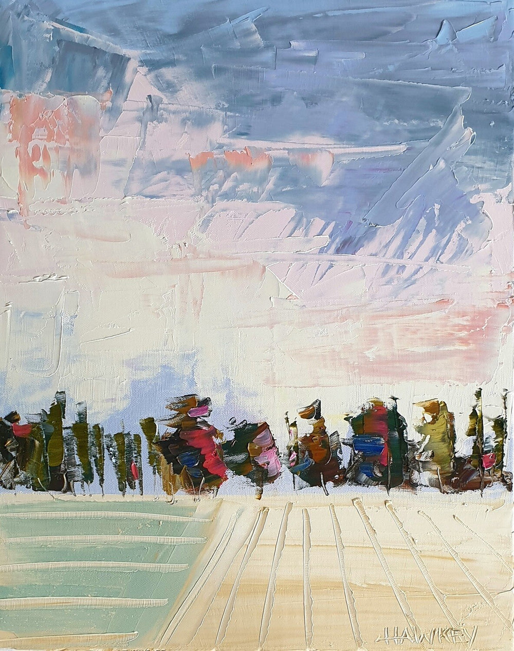 Angela Hawkey - Tree line