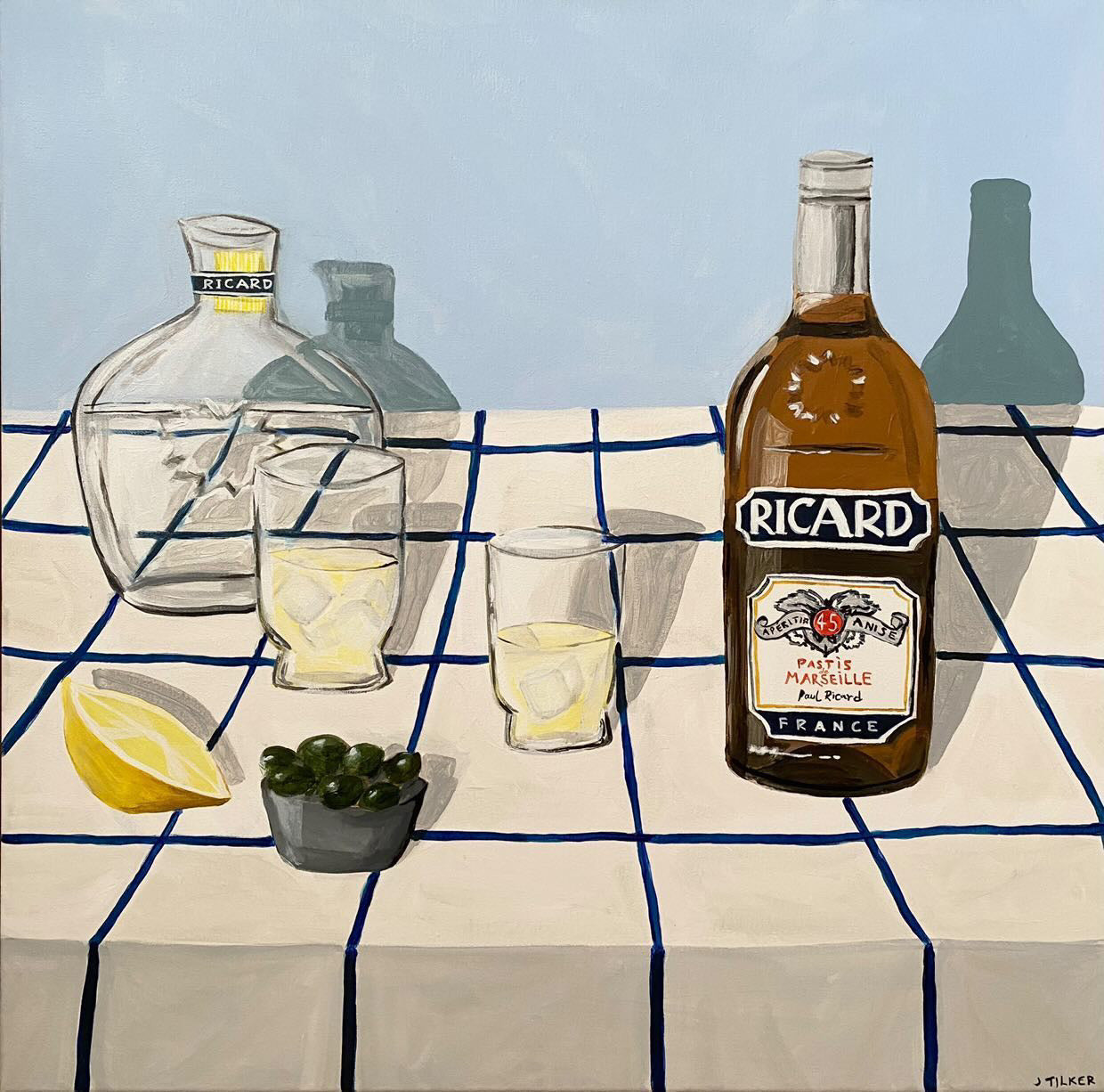 Jo Tilker - Pastis et Olives