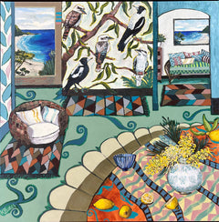 Kobie Bosch - Magpies and Kookaburras