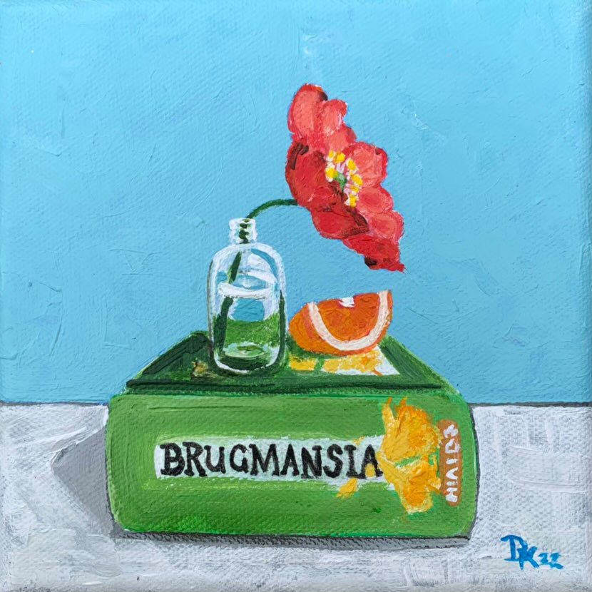 Dominika Keller - Poppy with Brugmansia