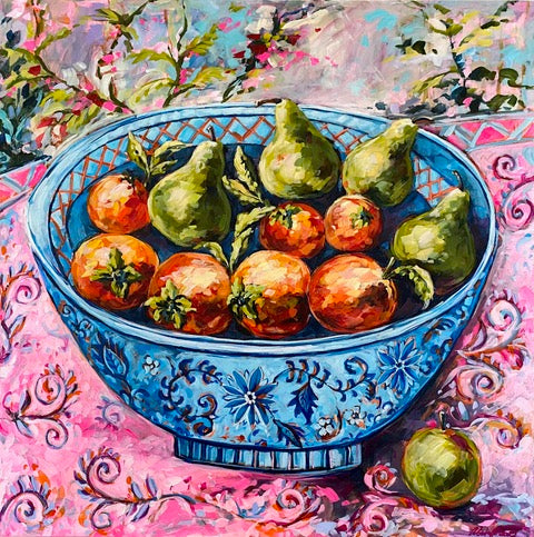 Cathy Usatoff -Blue Bowl