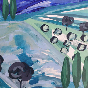Annabel Wykamp - Swimming in the blue