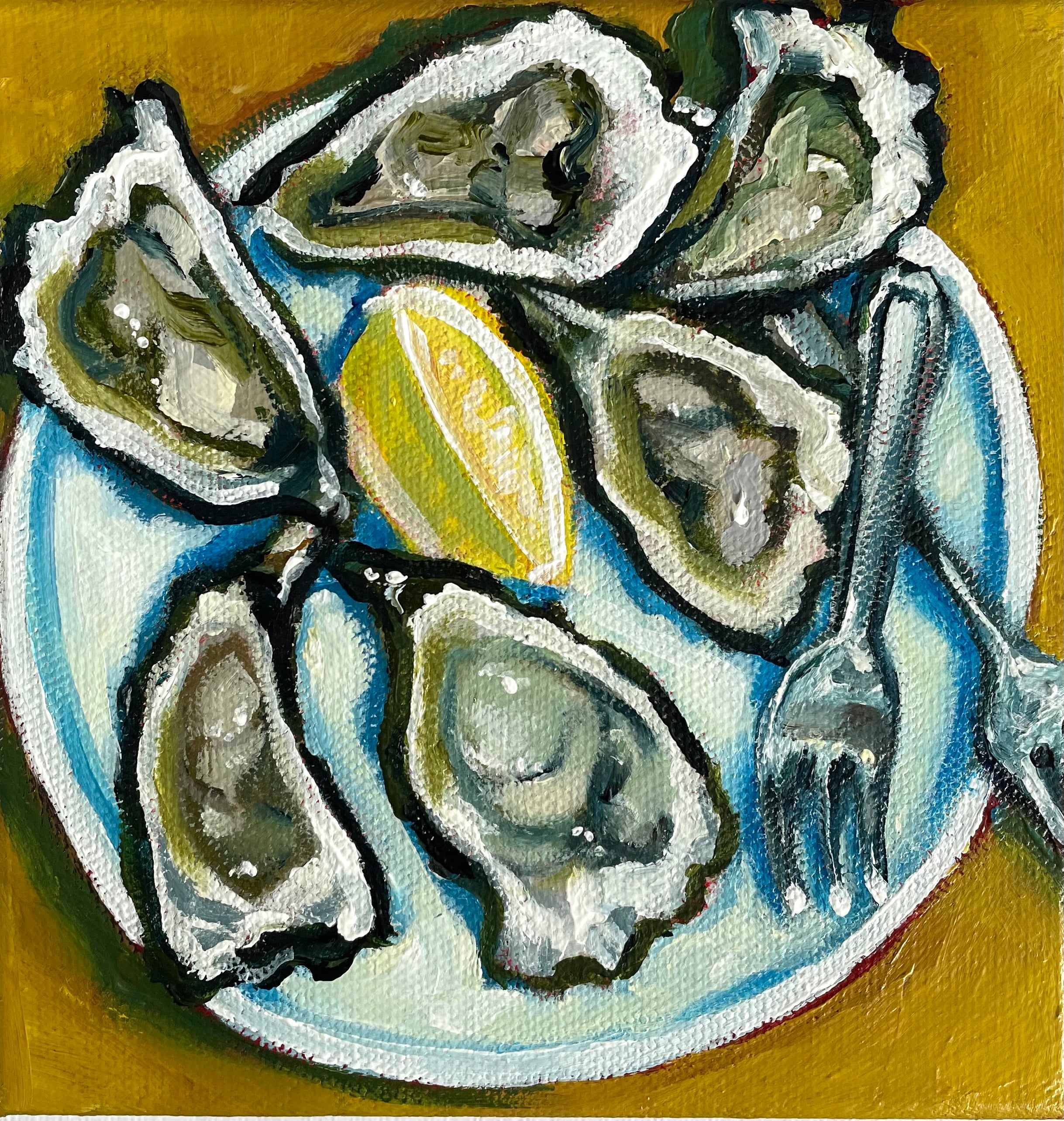 Kim Bizo - Oysters with lemon