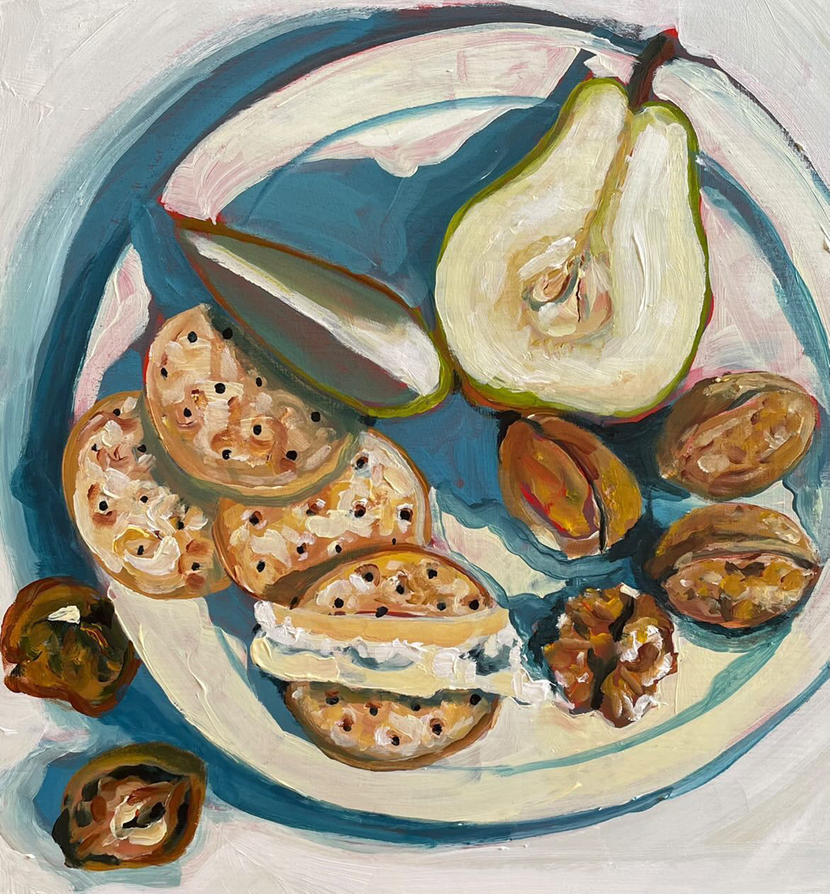 Kim Bizo - Walnut, pear and Stilton