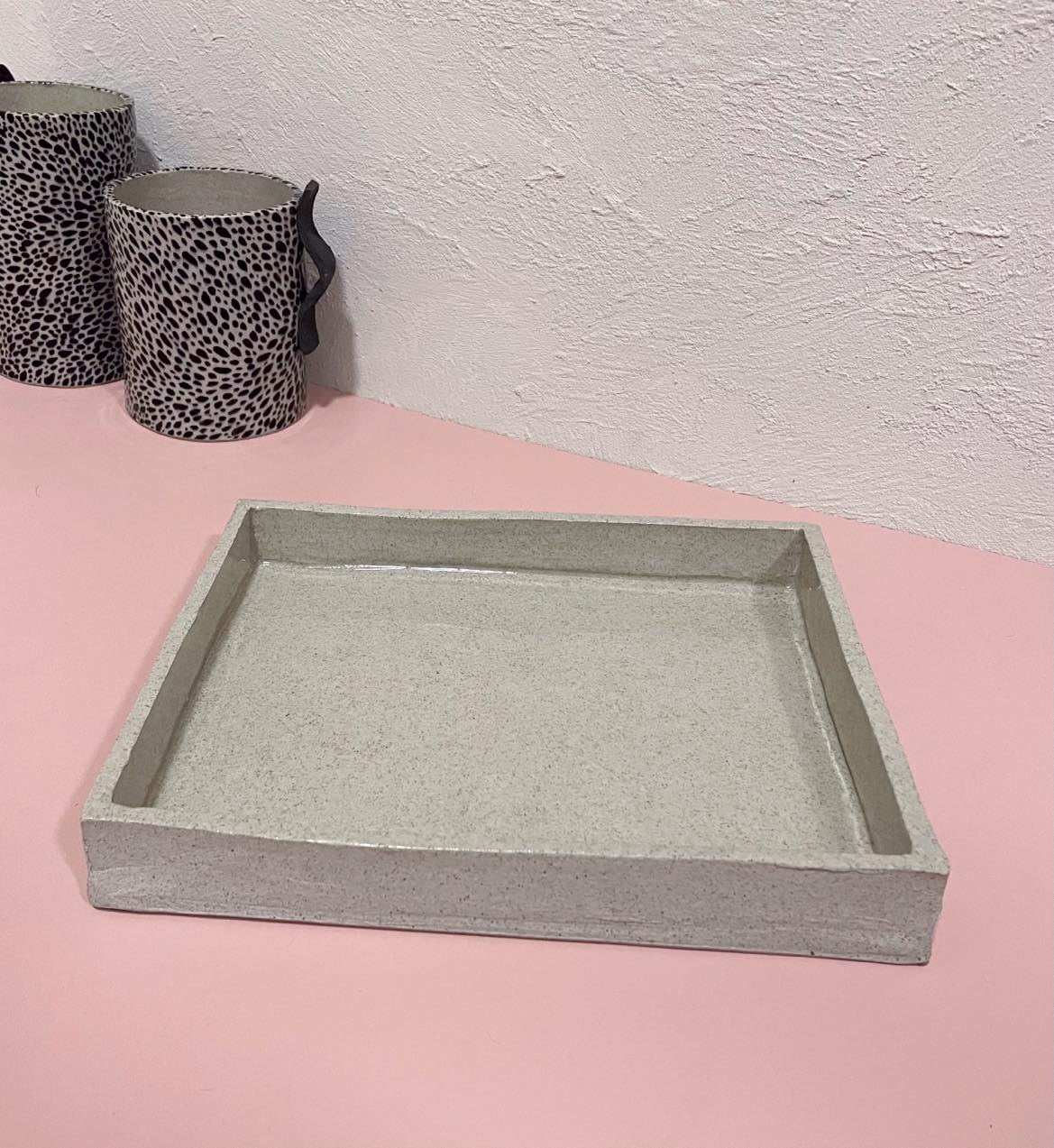 Cas Thompson from Paxxy & Flora -  Large Vanity Tray | Grey
