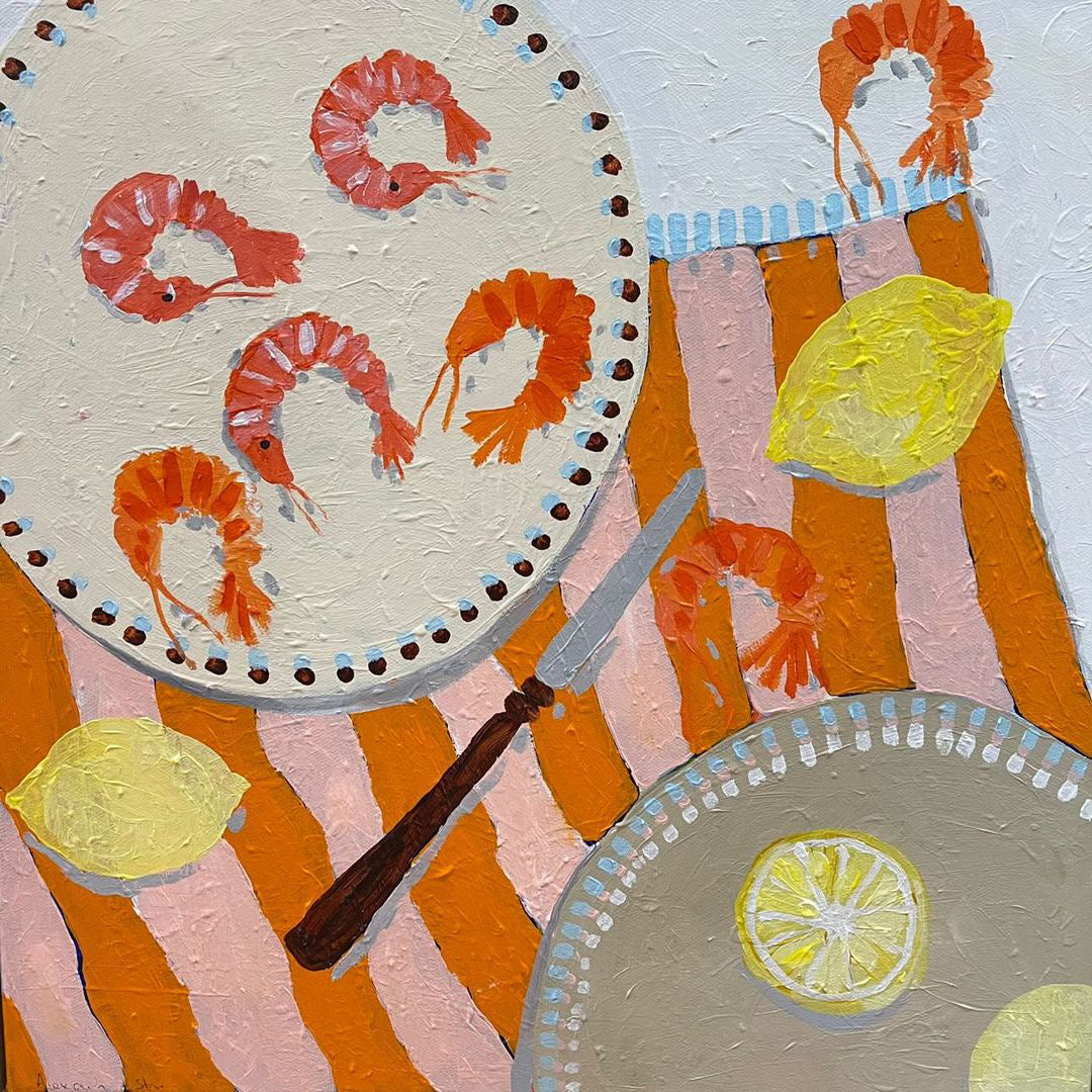Alexandra Strong - Prawns and lemon