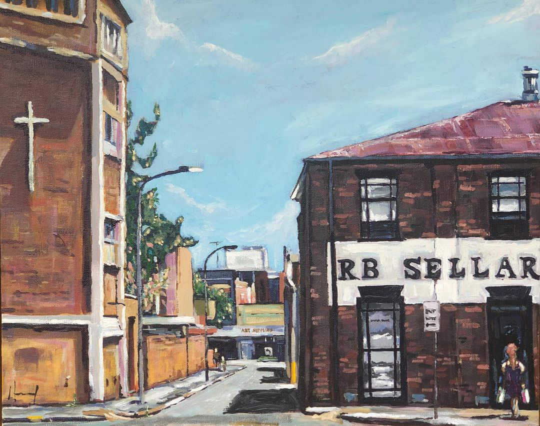 Nate Hornery - Window shopping on Annand Street