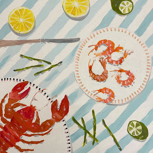 Alexandra Strong - Seafood table