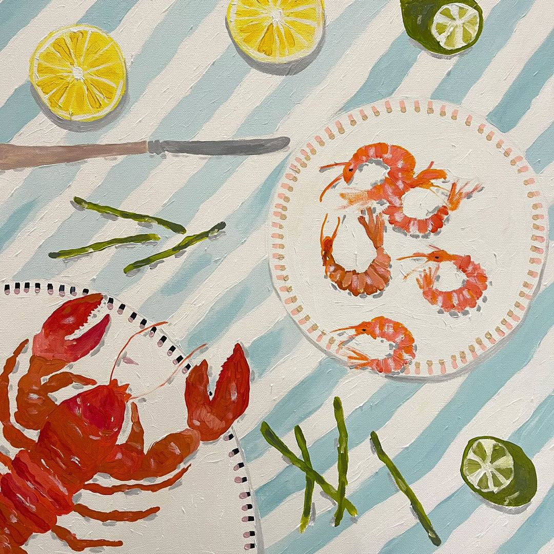 Alexandra Strong - Seafood table