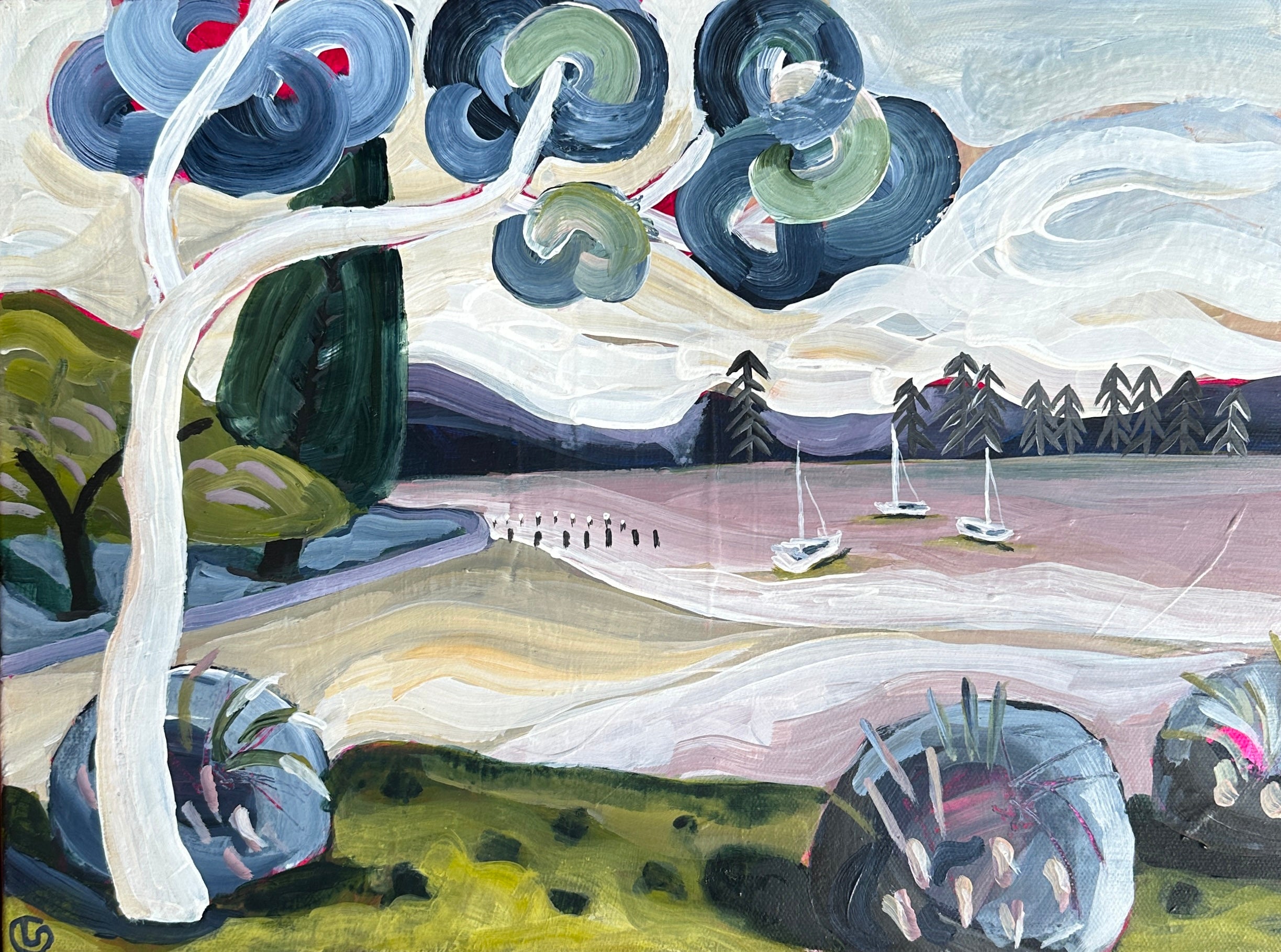 Tanya McAllan - Moored