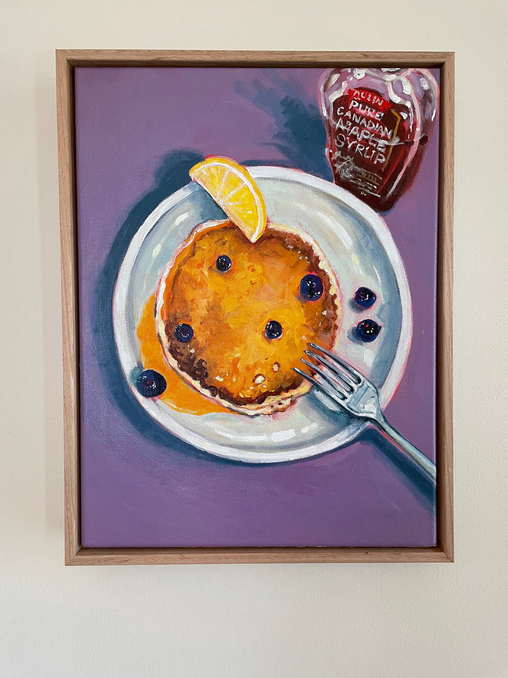 Kim Bizo - Pancake with blueberries