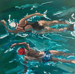 Gina Fishman - Ocean swim