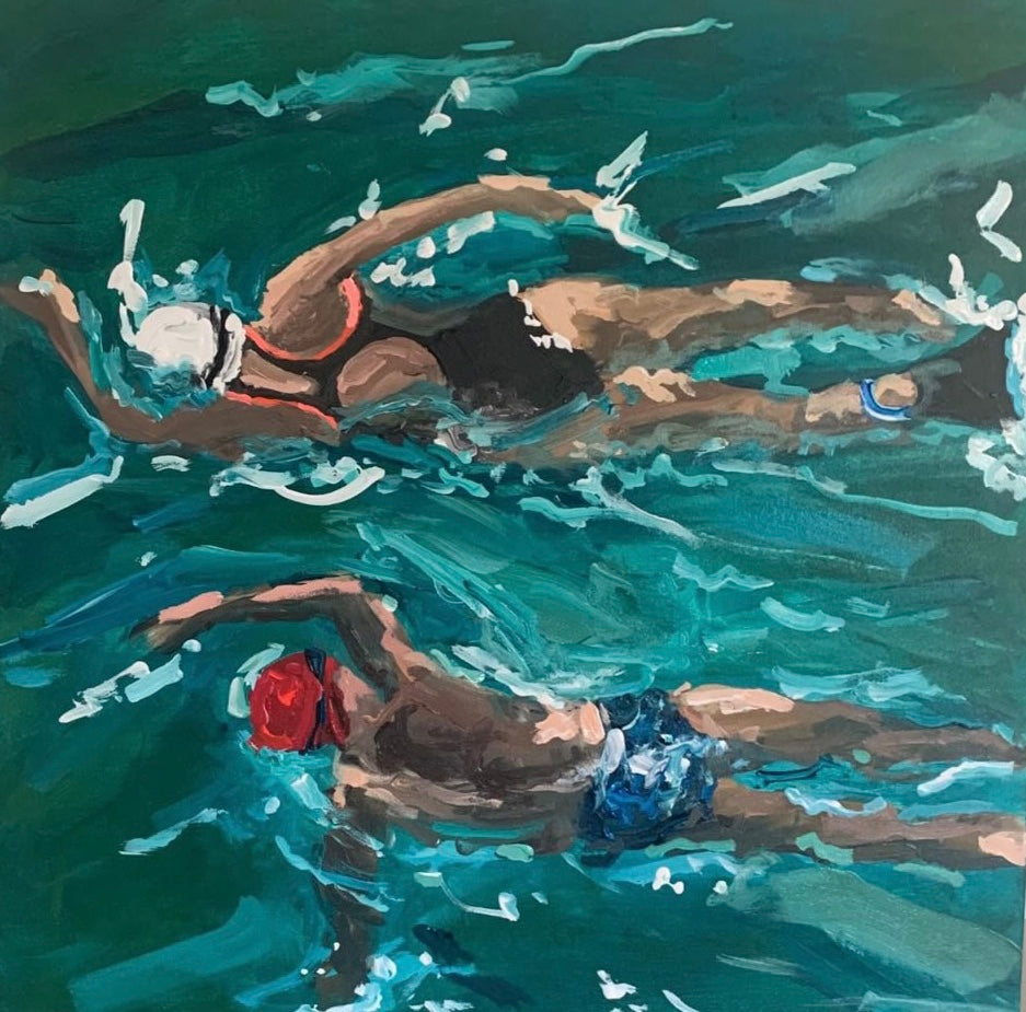 Gina Fishman - Ocean swim