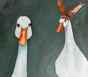 Karen Gray - Margaret and Emily...Chinese whisperers