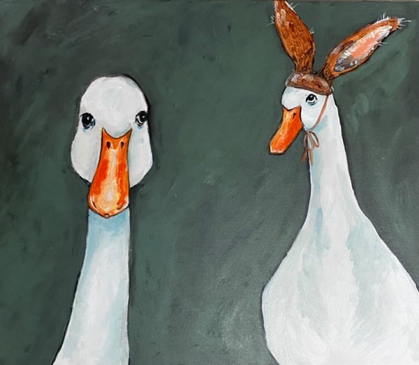 Karen Gray - Margaret and Emily...Chinese whisperers