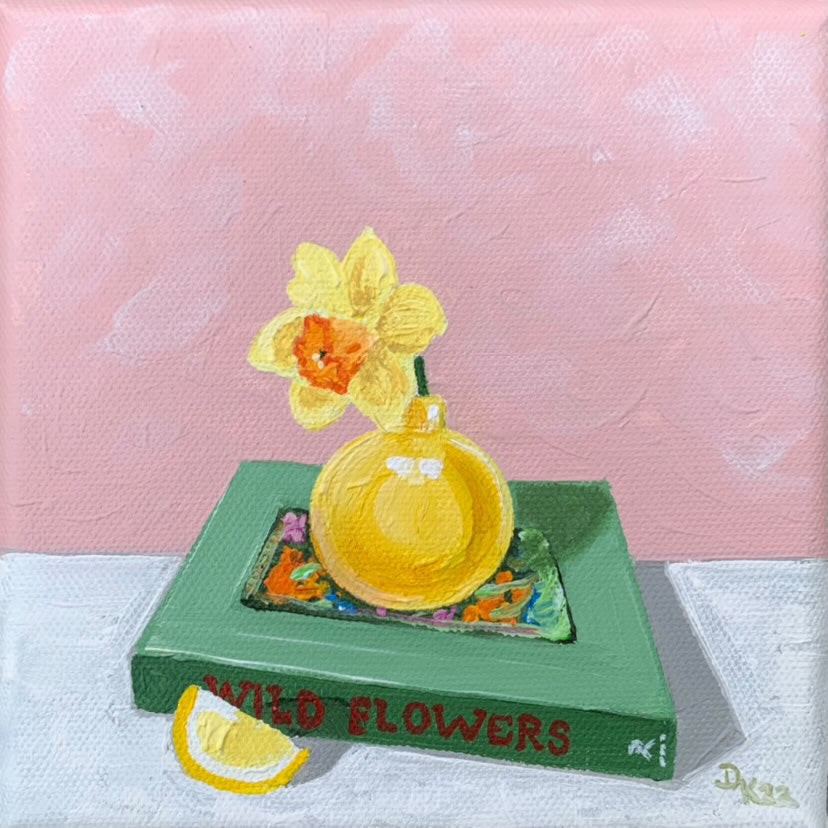 Dominika Keller - Daf with wildflowers