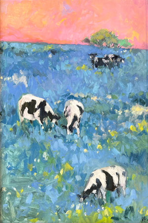 Zory McGrath - Cows in Blue