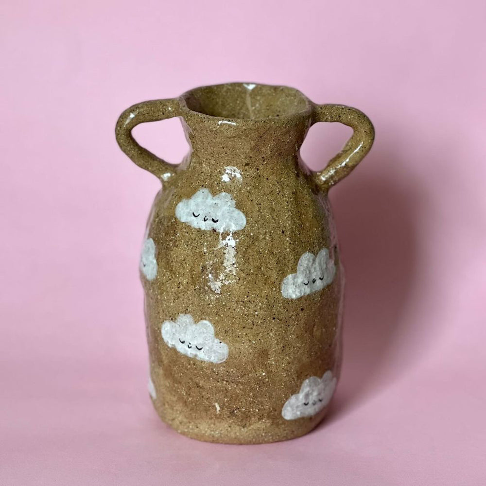 Alessia Emanuele - Cloud Speckle Vase