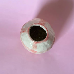 Alessia Emanuele - Pink Gingham Vase