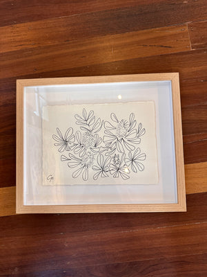 Georgie Elliott - Banksia in vase