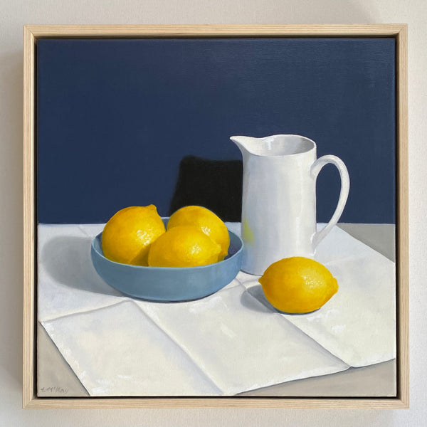 Lynda McKay - Blue and White